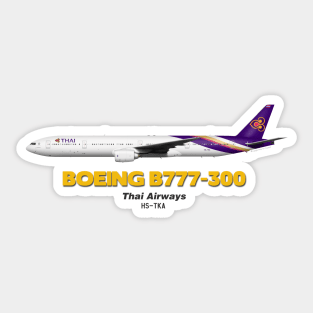 Boeing B777-300 - Thai Airways Sticker